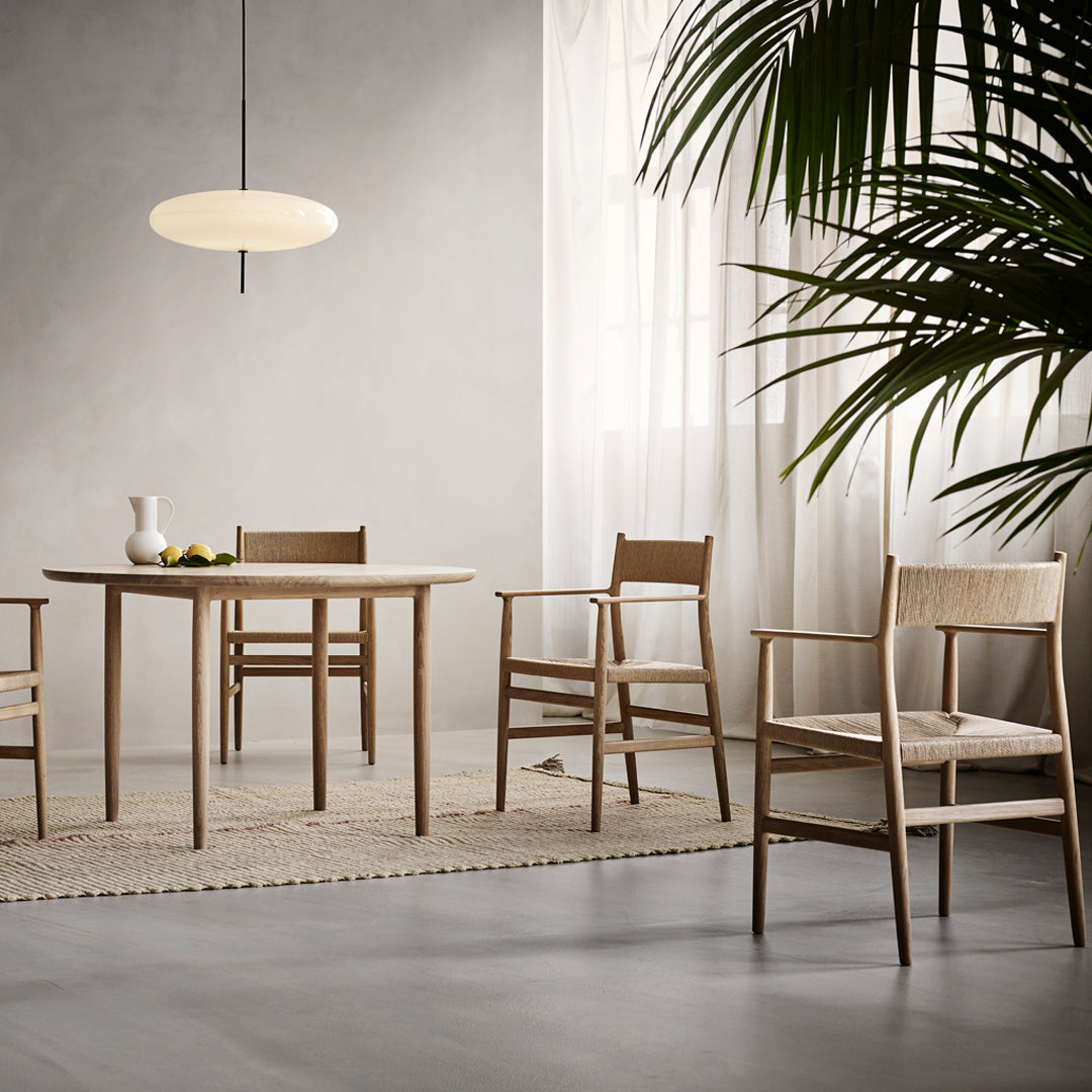 Arv Round Dining Table - Modern & Stylish for Kitchen, Dining Room, or Outdoor Entertaining