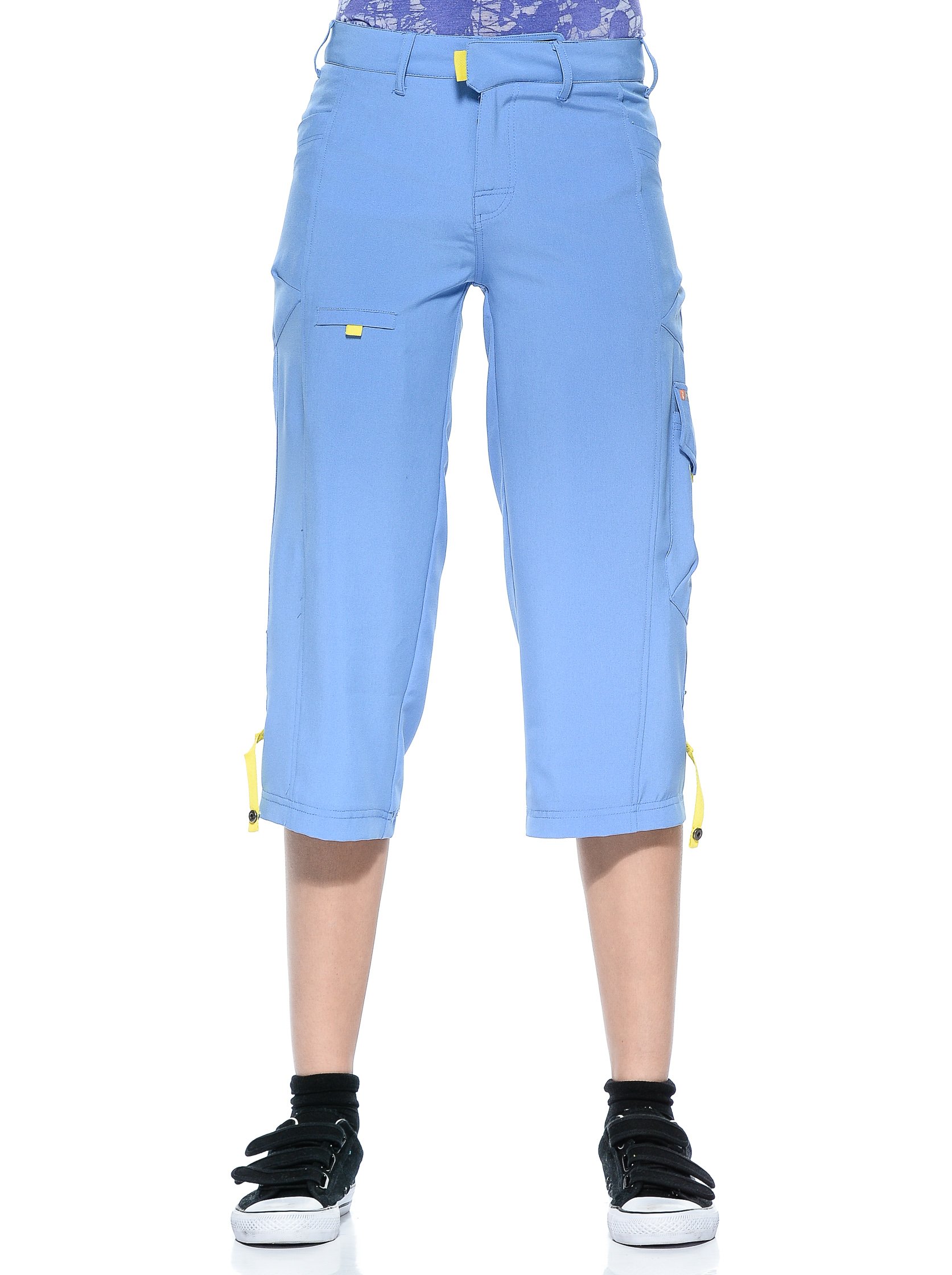 Zumba Fitness Fade Cargo Capri Pants - Women's Workout Leggings for Dance, Yoga & Gym | Moisture-Wicking & Stretchy Activewear