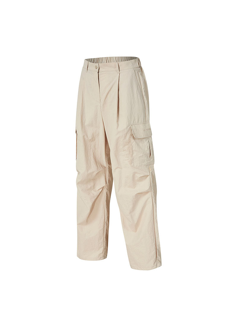 Comfortable Utility Wide Leg Pants for Women - Stretchy Casual Lounge Pants for Home, Work & Travel | Plus Size Options Available