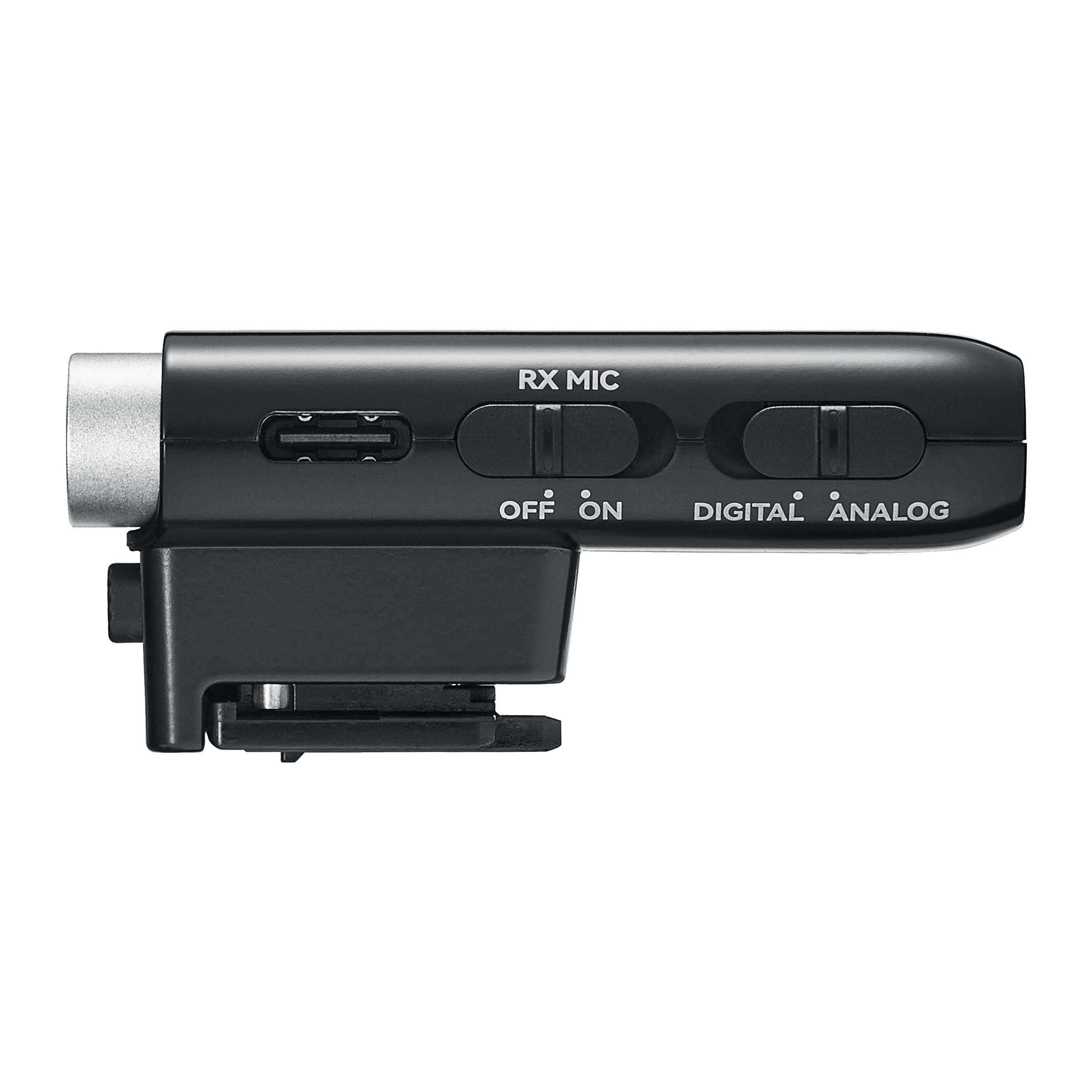 WEC S Kit 2 2.4GHz Wireless Omnidirectional Lavalier Microphone System for Sony Cameras - Perfect for Interviews, Vlogging, and Live Streaming