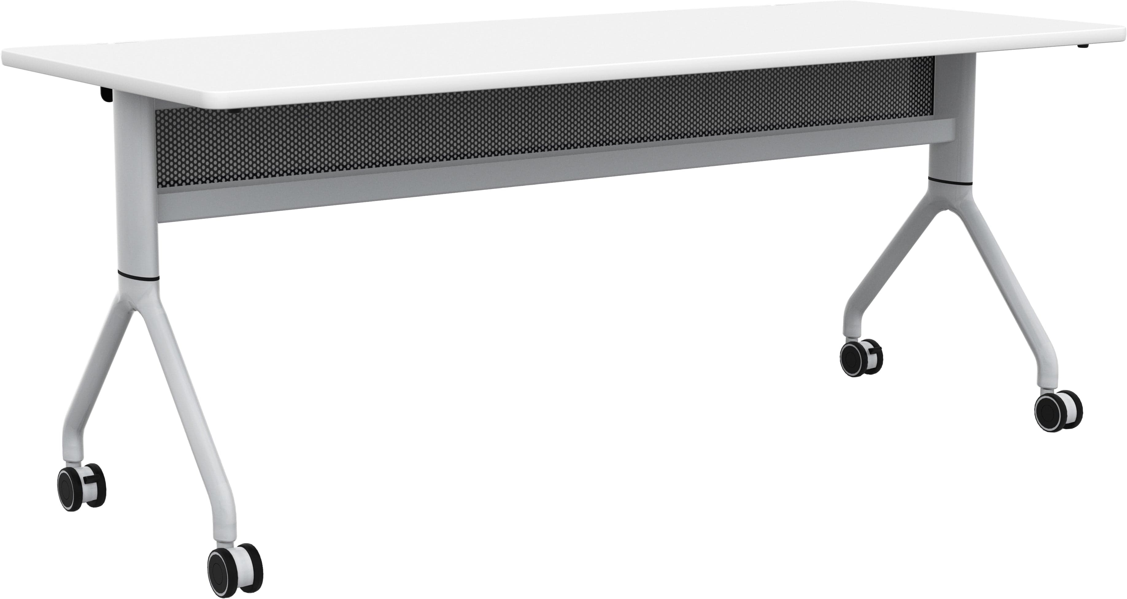 Safco Rumba 72 x 30 Inch Flip Nesting Table - Space-Saving Office & Home Furniture for Meetings, Events & Small Spaces [RBA7230FL]