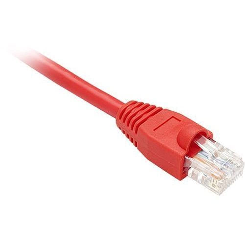Unirise PC6-40F-RED-S 40FT RED CAT6 Ethernet Patch Cable - UTP, Snagless Design for High-Speed Networking | Perfect for Home Office, Gaming & Server Rooms