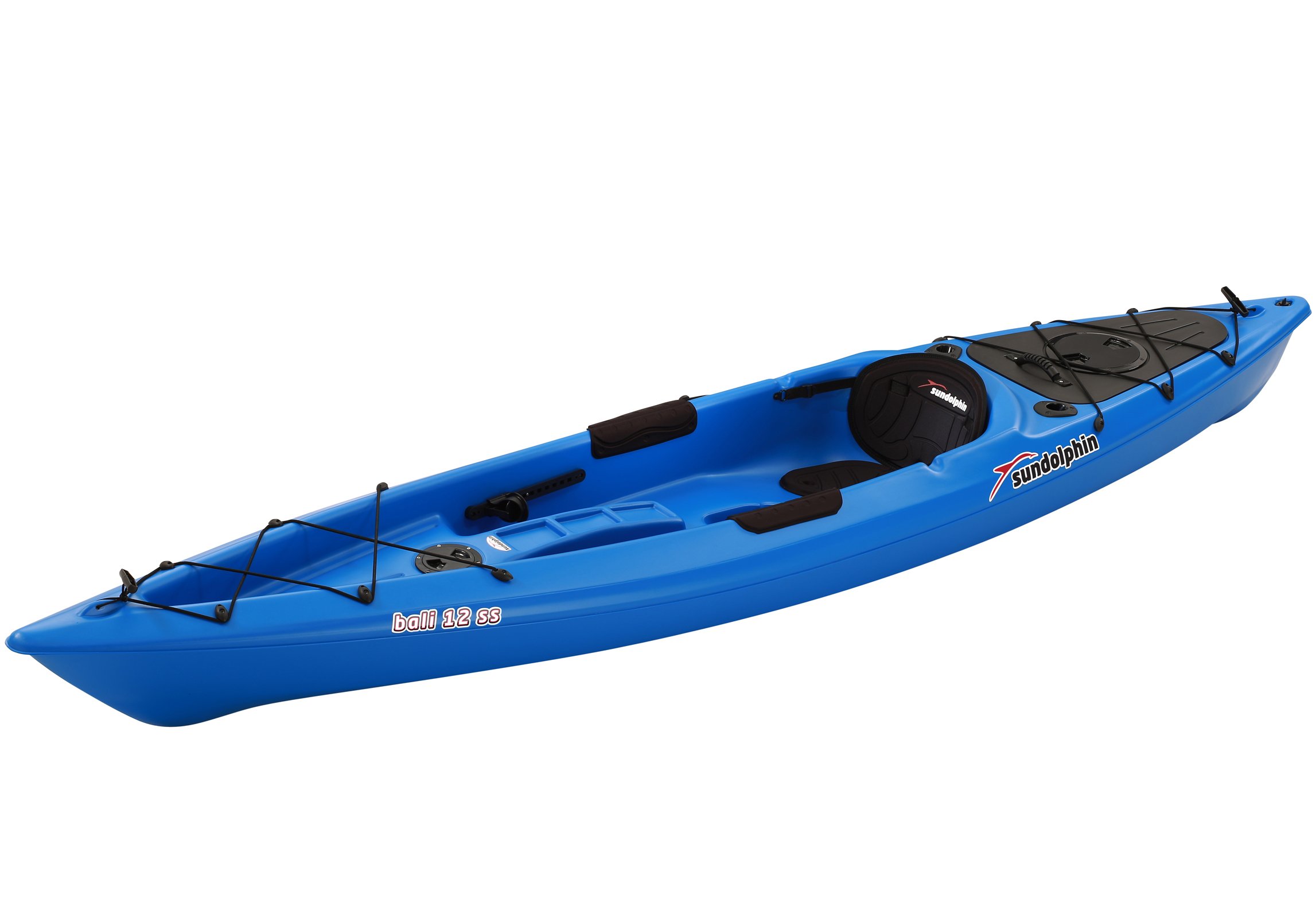 Bali SS 12-Foot Sit-on-Top Kayak for Adults - Stable Recreational Kayak for Lakes, Rivers & Coastal Waters - Lightweight & Durable for Fishing, Paddling & Water Exploration