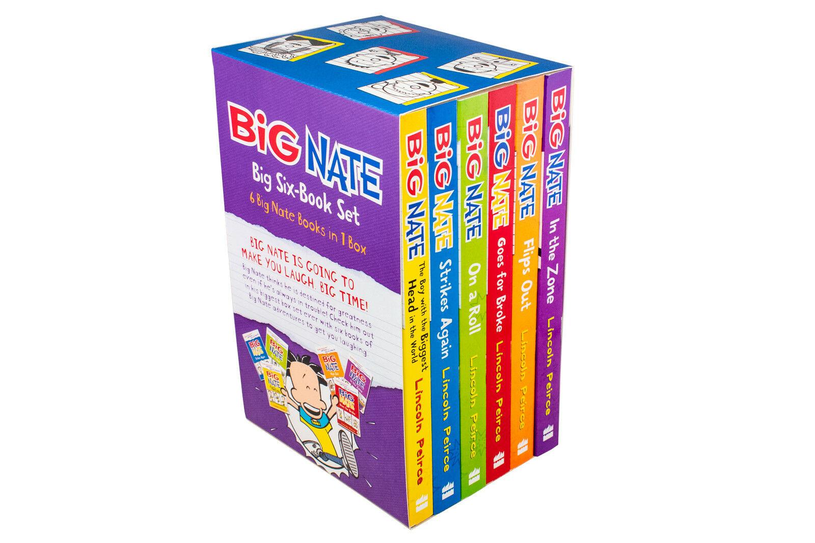 Big Nate Complete 6-Book Box Set | Hilarious Middle School Adventures for Kids & Teens | Perfect for Gifts, Reading Fun & Classroom Libraries