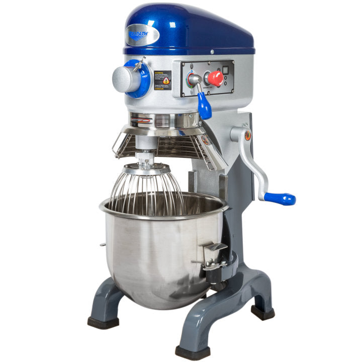 Vollrath 20 QT Commercial Dough Mixer - 120V Electric Stand Mixer for Baking, Pizza, Bread & Pastry - Perfect for Bakeries, Restaurants & Home Kitchens