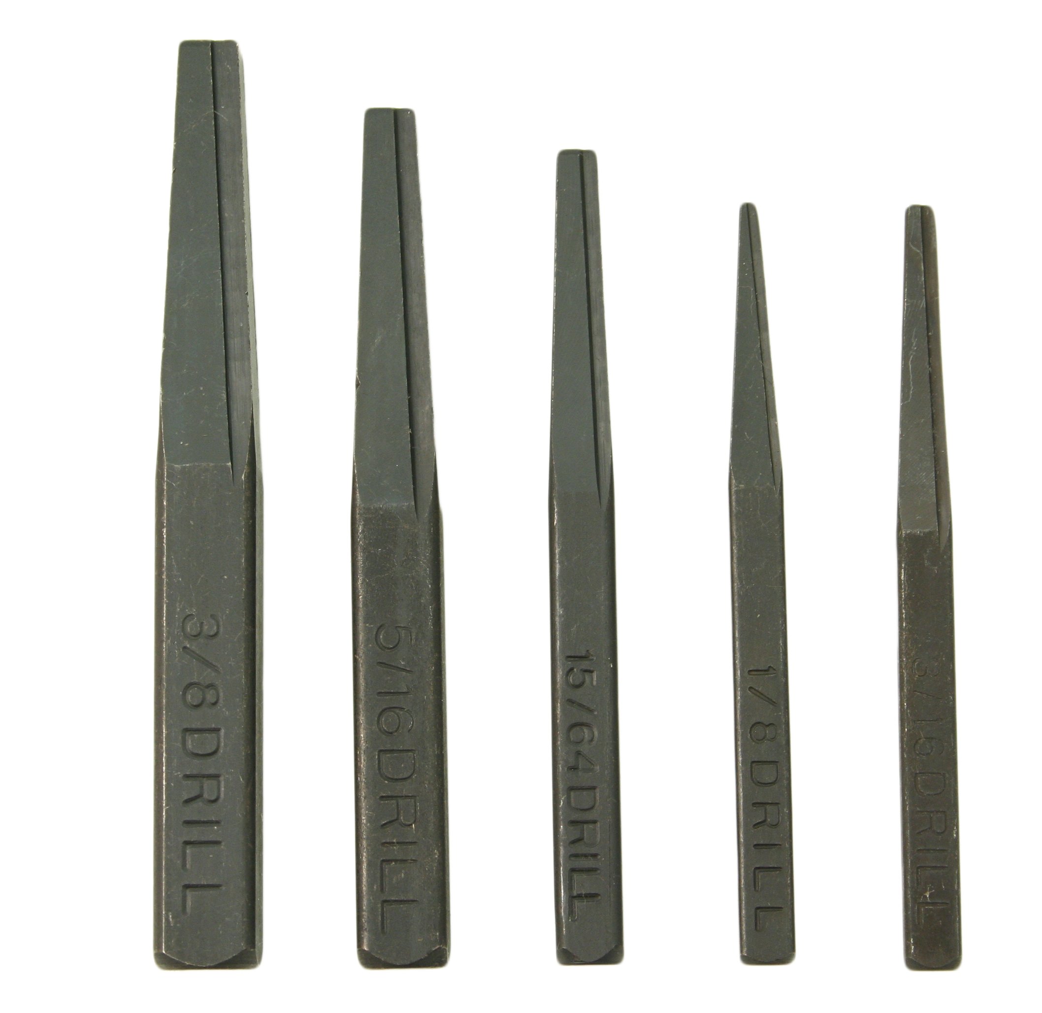 5-Piece CTA Tools 9030 Fluted Screw Extractor Set - Professional Bolt & Screw Removal Kit for Automotive, Plumbing & DIY Repairs