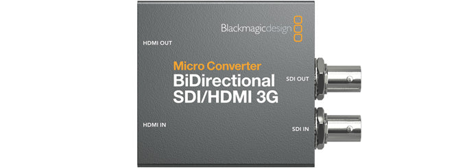 3G-SDI to HDMI Bi-Directional Micro Converter - Compact Video Signal Converter for Live Streaming, Broadcast & Pro AV Setups