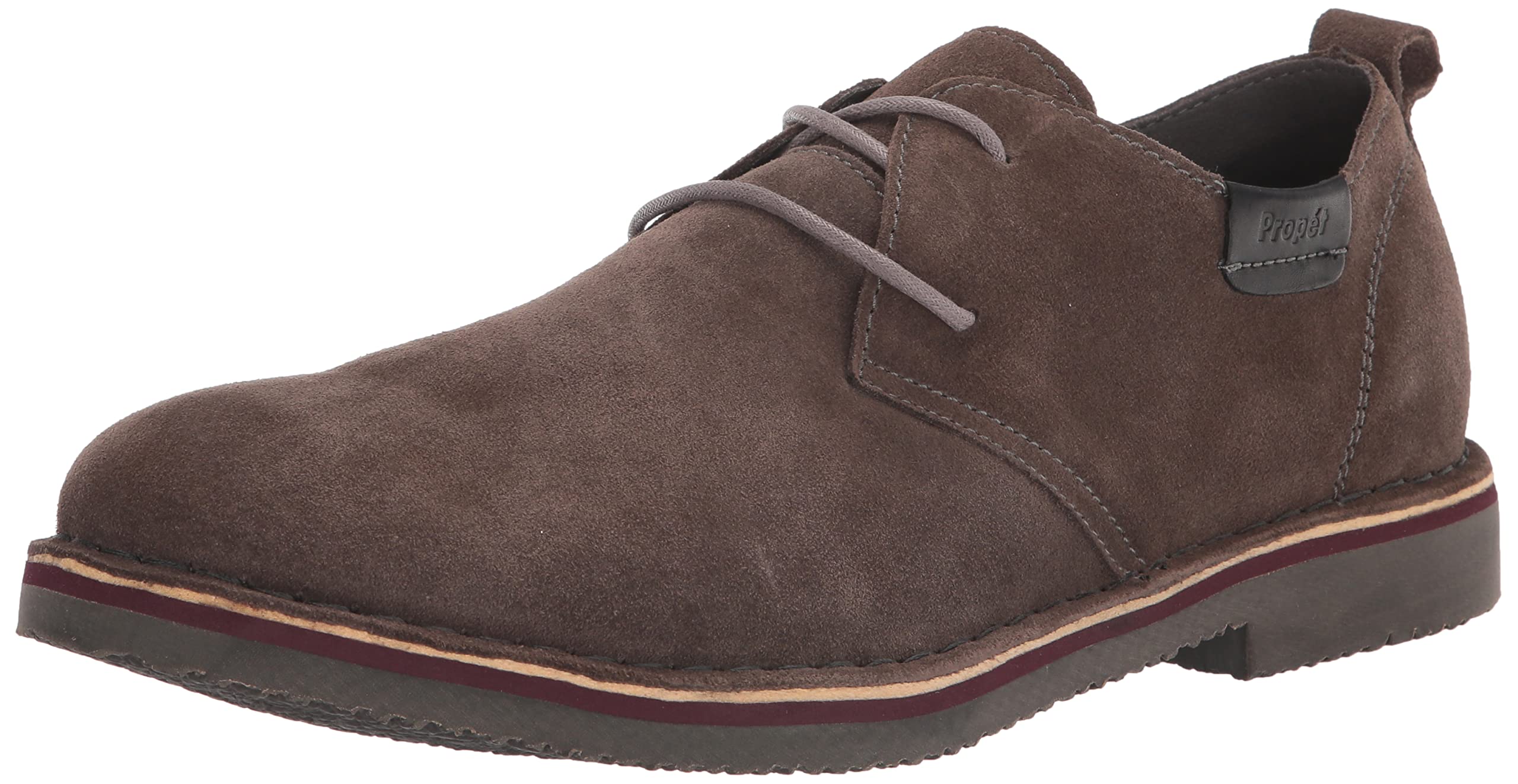 Propet Men's Finn Plain Toe Walking Shoes - Comfortable & Supportive Casual Shoes for Walking, Travel & Everyday Wear