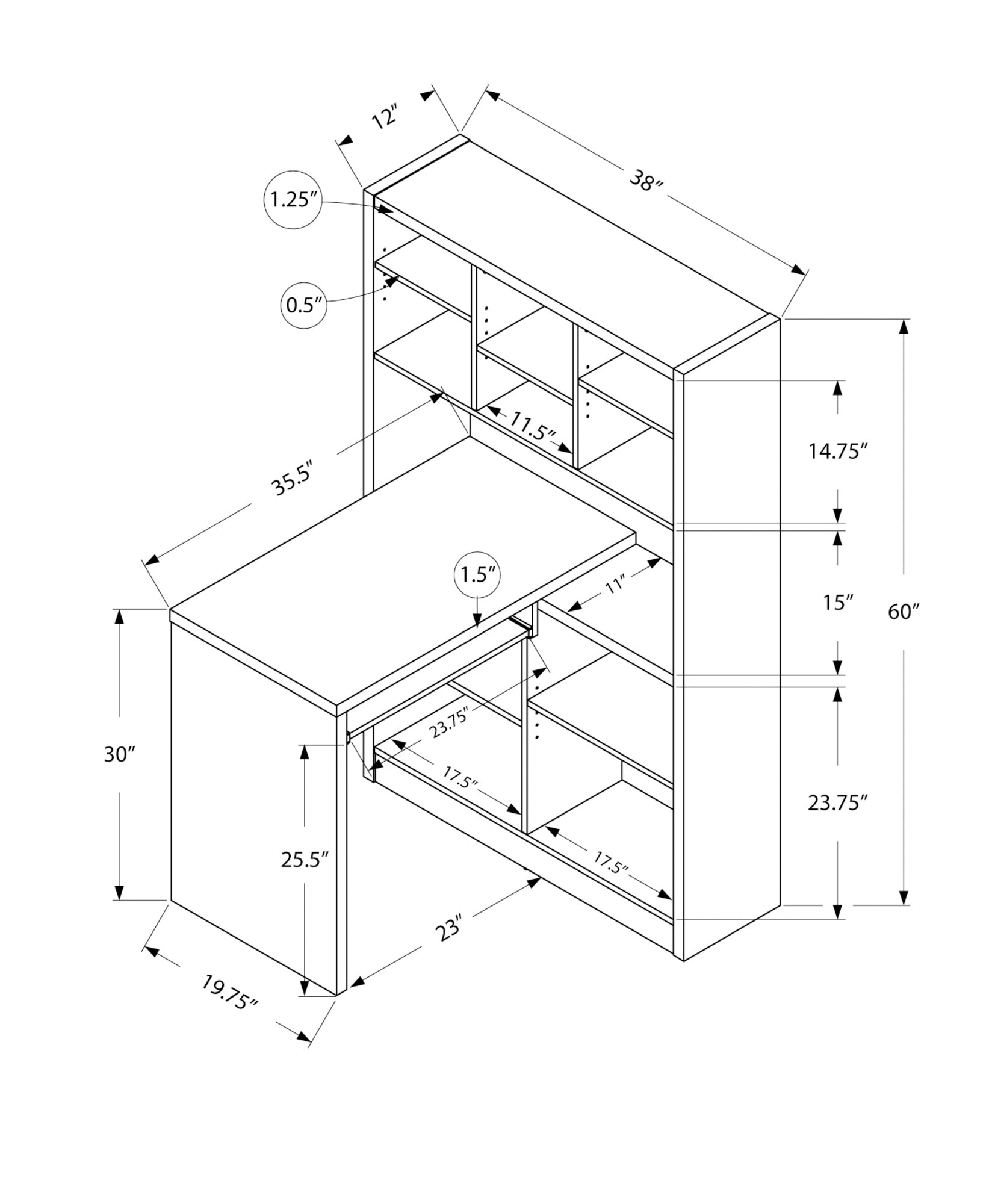 White Left or Right Facing Corner Desk for Home Office - Modern L-Shaped Workstation with Ergonomic Design for Small Spaces