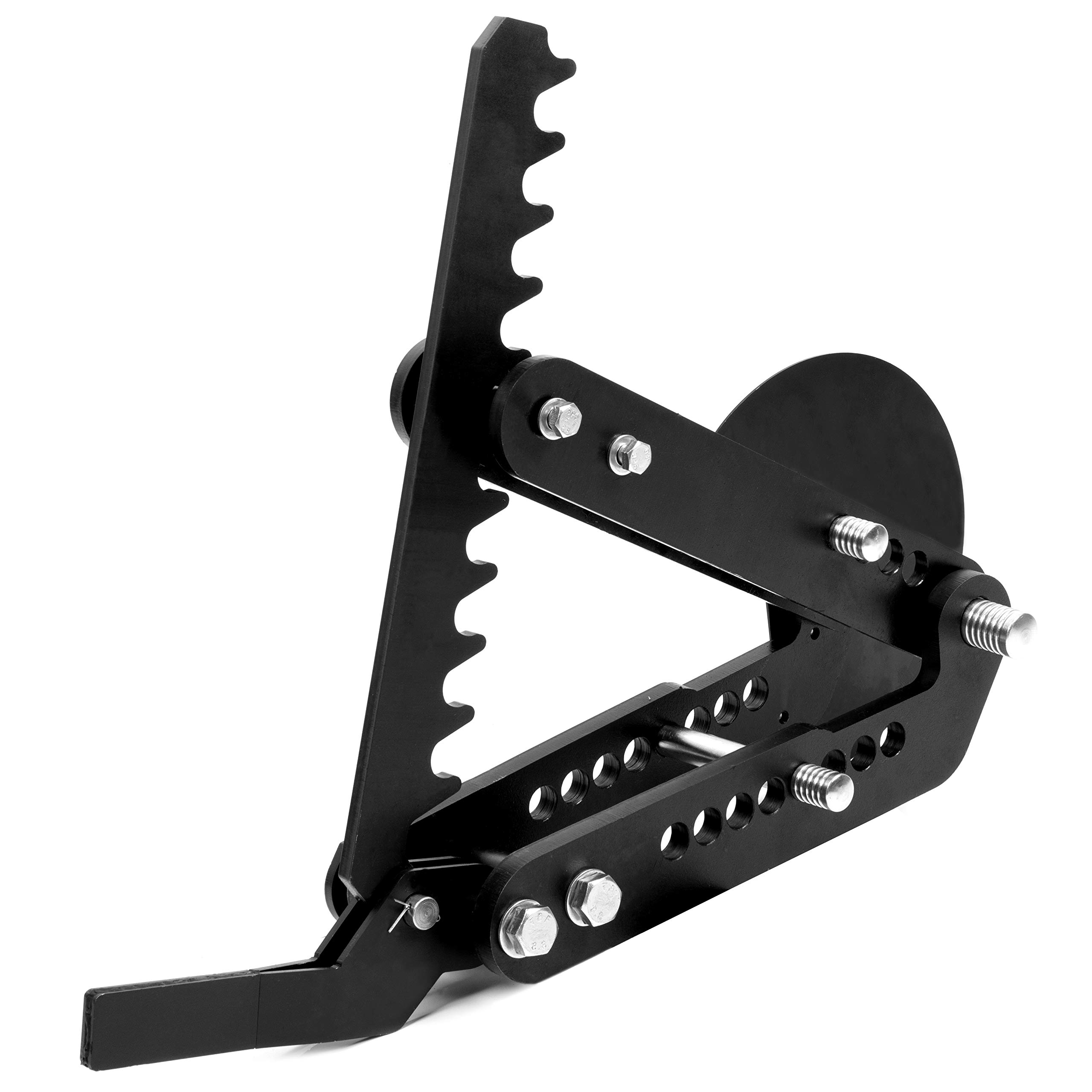 KUAFU Manual Pipe and Tube Bender - Heavy Duty Metal Pipe Bending Tool for DIY Plumbing, Automotive, and HVAC Projects | Perfect for Home Improvement and Metalworking
