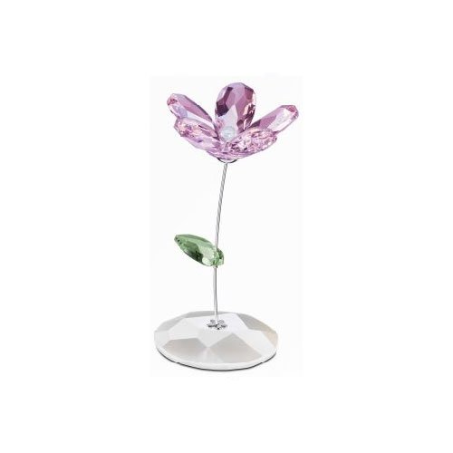 Swarovski Crystal Rocking Flower Pendant Necklace - Elegant Jewelry Gift for Women, Perfect for Weddings, Parties & Special Occasions
