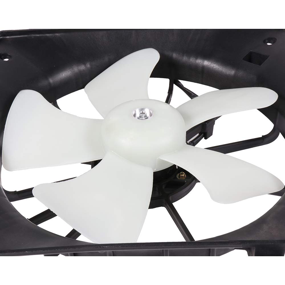 SCITOO Replacement Cooling Fan Assembly for 1998-2002 Honda Accord 2.3L Engine - Perfect for Overheating Prevention & Summer Driving