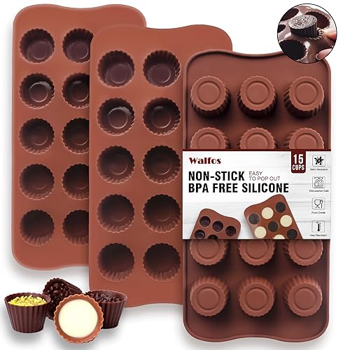 3pcs Mini Fat Bomb Mold - 15-Cavity
