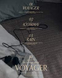 Monsta X Kihyun VOYAGER 1st Single Album - The 1st Journey Version CD + 96p Photo Book + Photocard + Sticker + Bookmark (Sealed with Tracking) | Kpop Merchandise for Fans, Collectors & Gift Giving