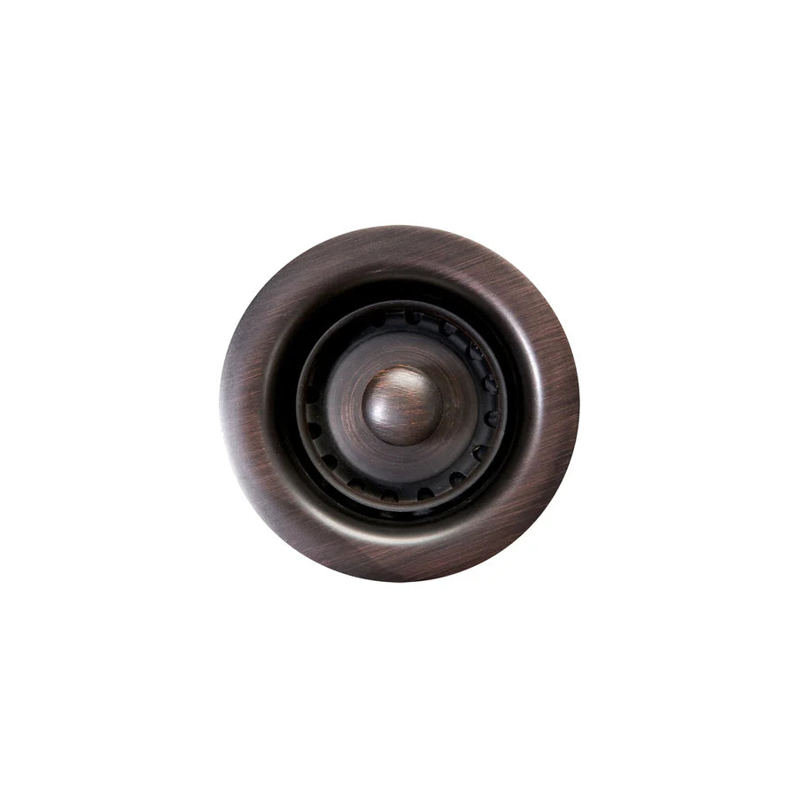 2 Pack Stainless Steel Bar Sink Drains with Removable Basket - Perfect for Commercial Bars, Home Wet Bars & Kitchen Prep Areas