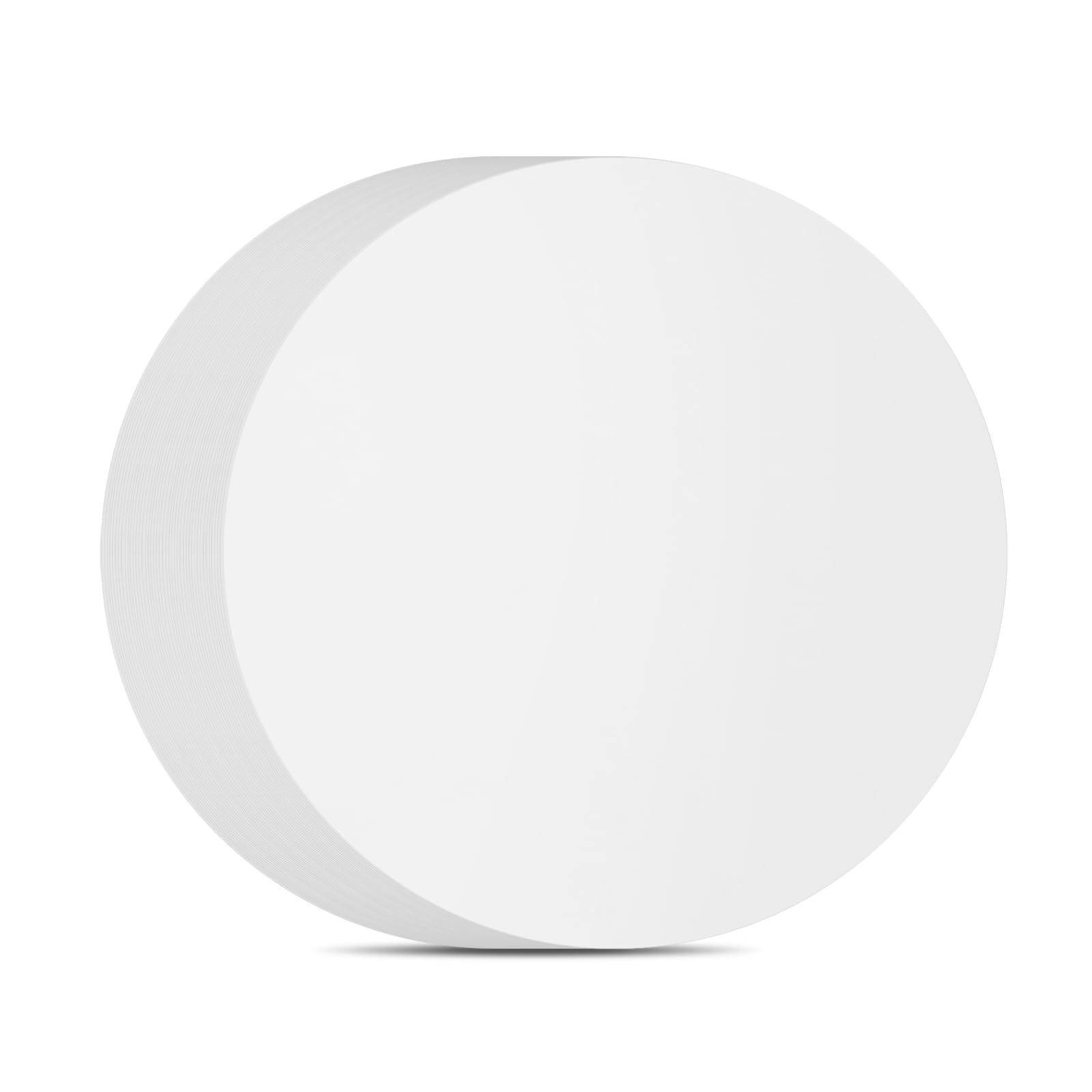 BYKITCHEN 7 Inch Parchment Paper Rounds - 220 Pack, Non-Stick Pre-Cut Burger Patty Paper for Hamburger Press, Cake Pans, Springform Pans & Smash Burgers - Perfect for Baking, Cooking & Food Prep