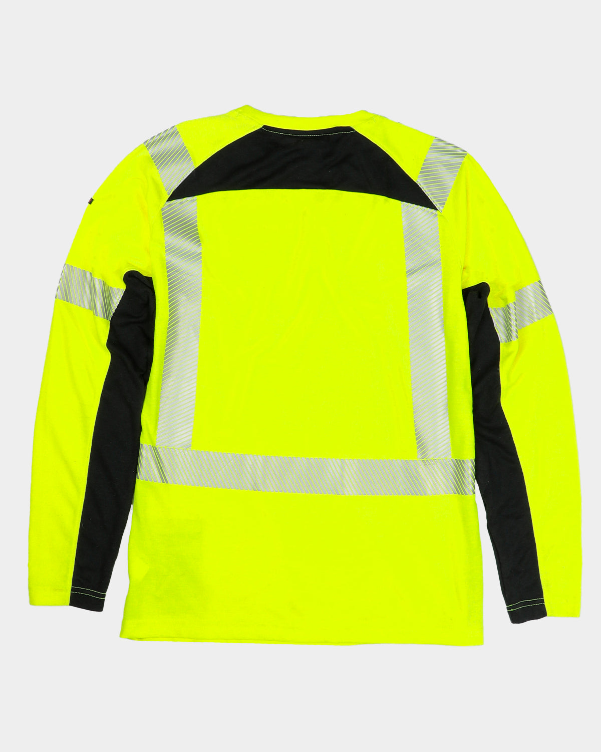 High Visibility Men's FR Long Sleeve Performance Shirt - Flame Resistant Workwear for Construction & Outdoor Safety