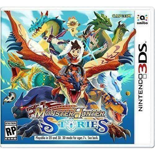 Monster Hunter Stories for Nintendo 3DS - Complete in Case | Action RPG Adventure Game | Perfect for Travel & Home Gaming