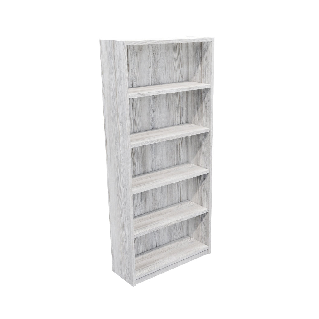 Customizable Commercial Bookcase with Toe Kick - Modern Office & Retail Storage Solution for Books, Files & Display Items