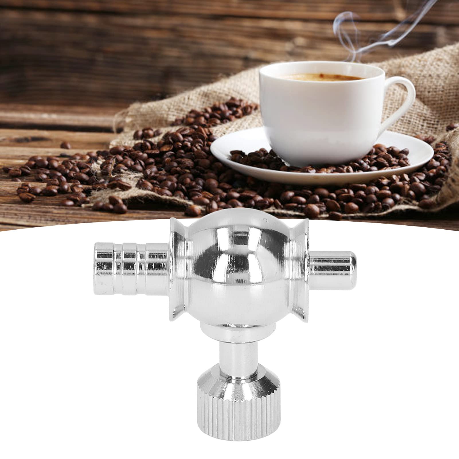 Premium Stainless Steel Drip Coffee Maker Valve - Adjustable Slow Drip Faucet for Cold Brew & Iced Coffee | Perfect for Pour Over Coffee Makers & Home Brewing Accessories