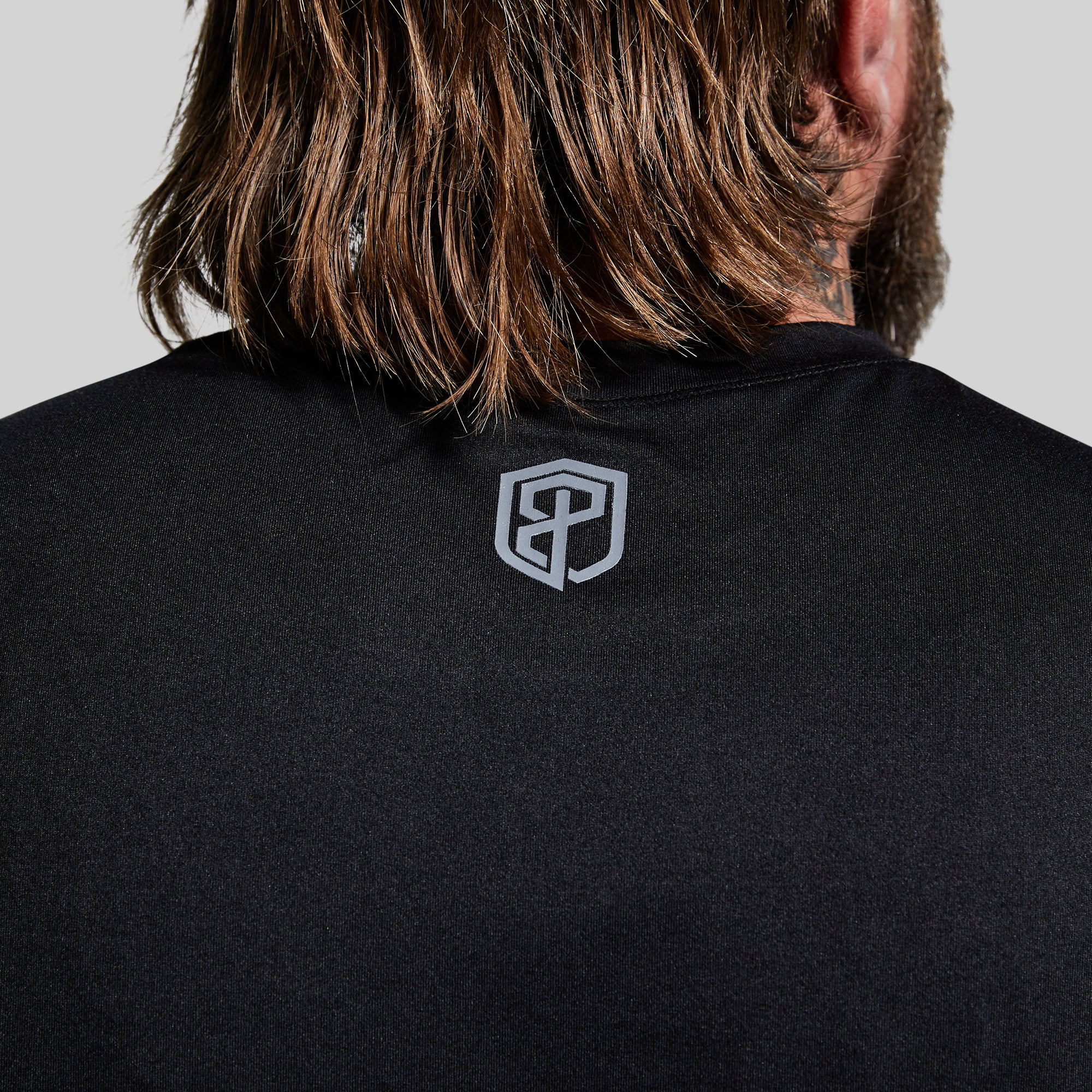 Men's Long Sleeve Performance Range Shirt - Black - Moisture Wicking & Breathable for Outdoor Work, Hiking & Casual Wear