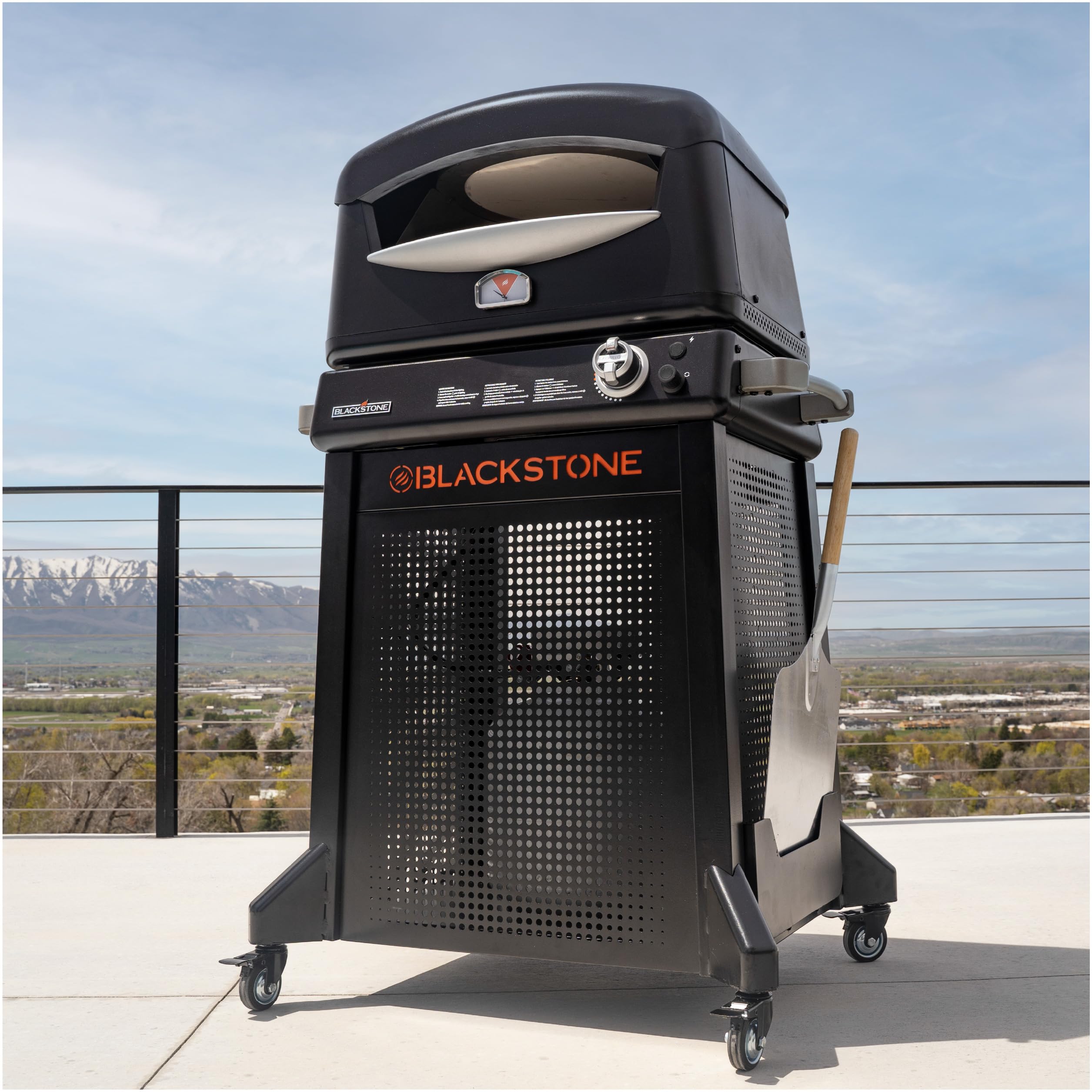 Blackstone 6825 Outdoor Pizza Oven - Portable Gas Pizza Maker for Backyard, Camping & Tailgating - Perfect for Homemade Pizza, Bread & Baking