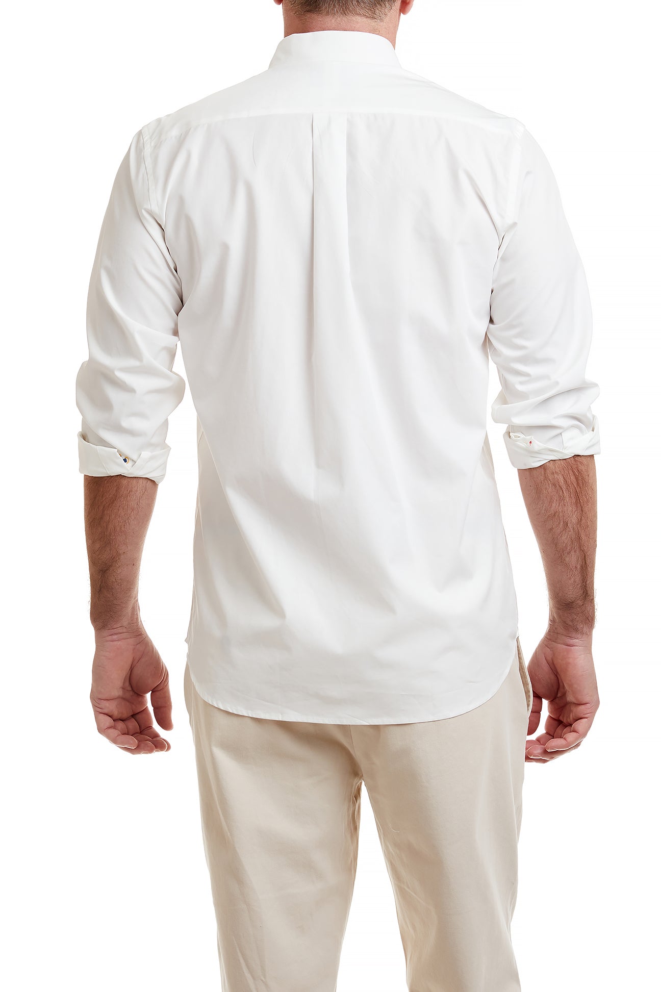 Chase Shirt White with Single Calico Jack - Stylish Men's Casual Button Down Shirt for Everyday Wear, Office & Outdoor Activities