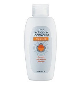 Avon Advanced Techniques Frizz Control Shampoo - Travel Size 3.4oz | Anti-Frizz & Smoothing Formula for Dry, Damaged Hair | Perfect for Vacation, Gym & On-the-Go Hair Care