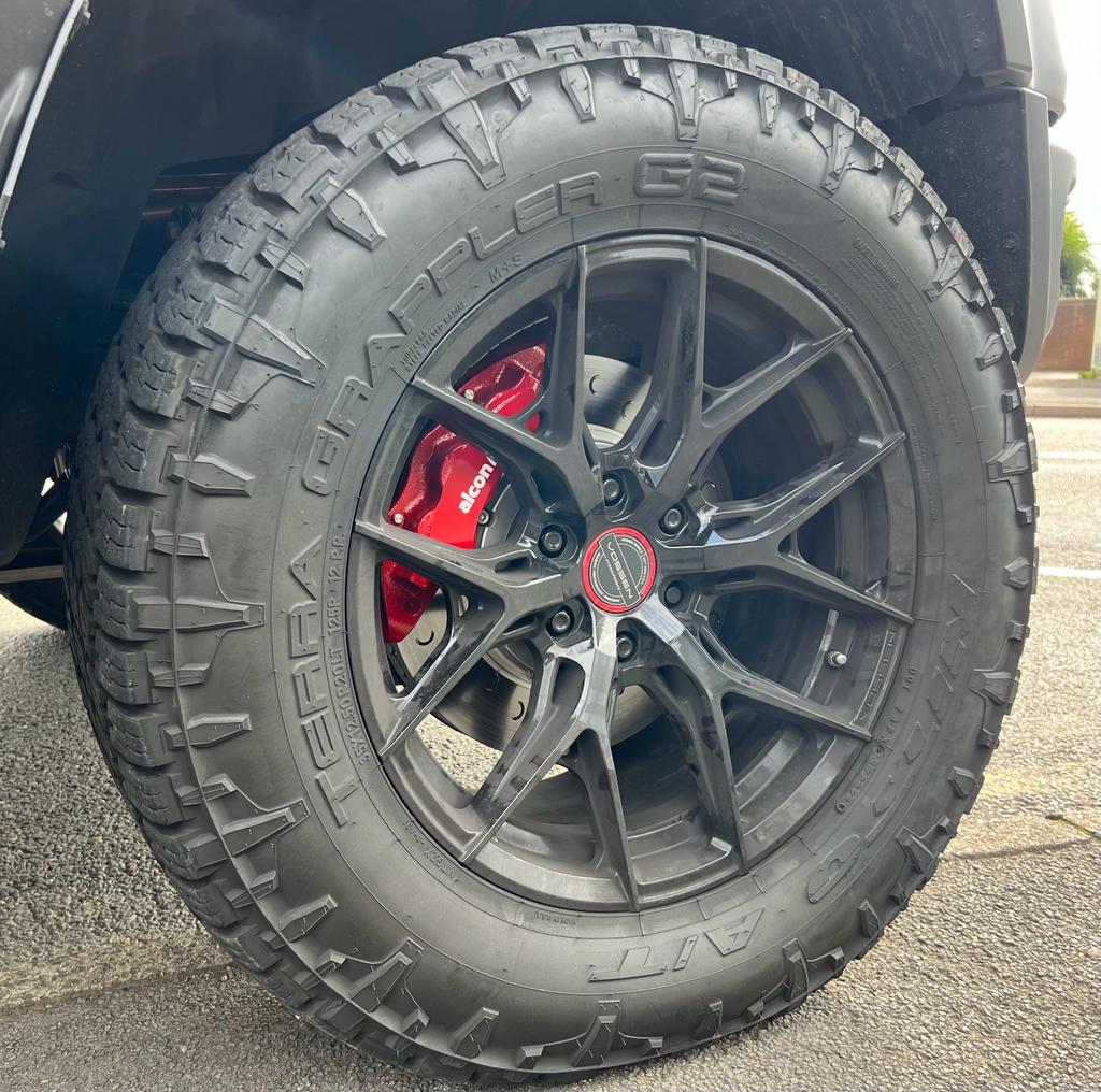 21+ Ram TRX Big Brake Kit Front - High Performance Brake Upgrade for Off-Road & Towing | Heavy Duty Truck Braking System for Ram 1500 TRX Models