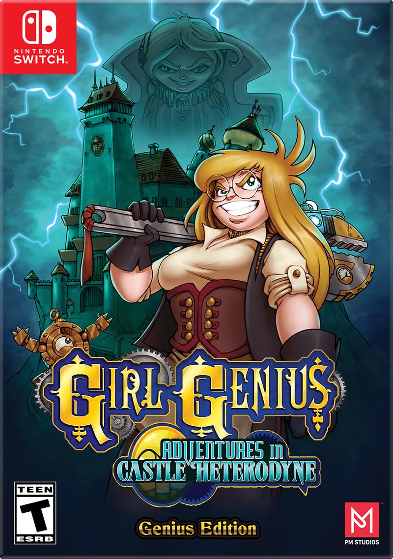 Girl Genius: Adventures in Castle Heterodyne Genius Edition - Nintendo Switch Game | Action-Adventure RPG for Teens & Adults | Perfect for Gaming Nights & Solo Play
