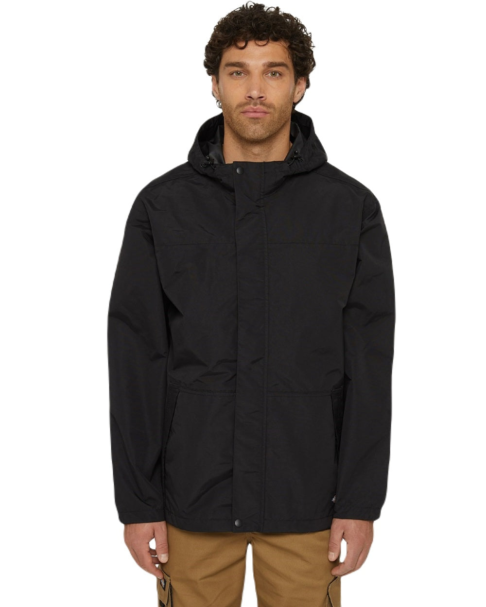 Dickies Men's Waterproof Rain Jacket - Lightweight Windproof Outdoor Coat for Hiking, Camping & Work | All-Weather Protection