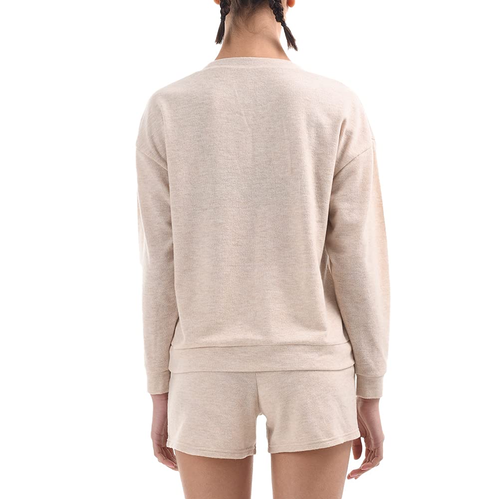 MAKS Women's Ultra Soft Pre-Washed 2-Piece Lounge Set with Pockets - Comfy Sleepwear & Casual Outfit for Home, Yoga, and Relaxation