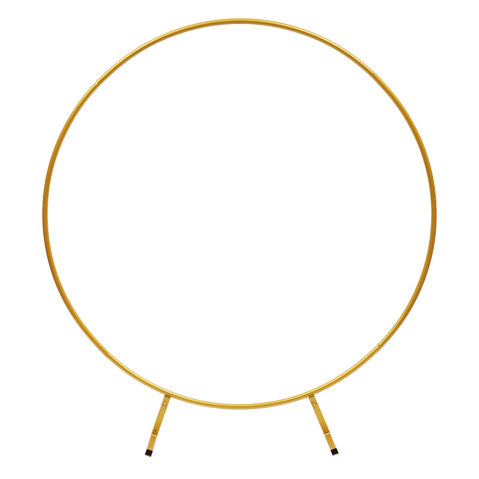 Gdrasuya10 1.5m Round Metal Wedding Arch Backdrop Kit - Floral Wreath Ring Centerpiece for Garden, Birthday & Wedding Decorations | Perfect for Outdoor Ceremonies, Photo Backdrops & Party Decor