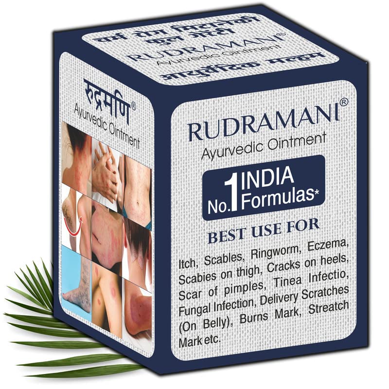 RUDRAMANI Ayurvedic Foot Cream for Dry Cracked Heels - Natural Heel Repair with Moisturizing Benefits - 25g (Pack of 2) - Perfect for Dry Skin Care & Cracked Heel Treatment at Home