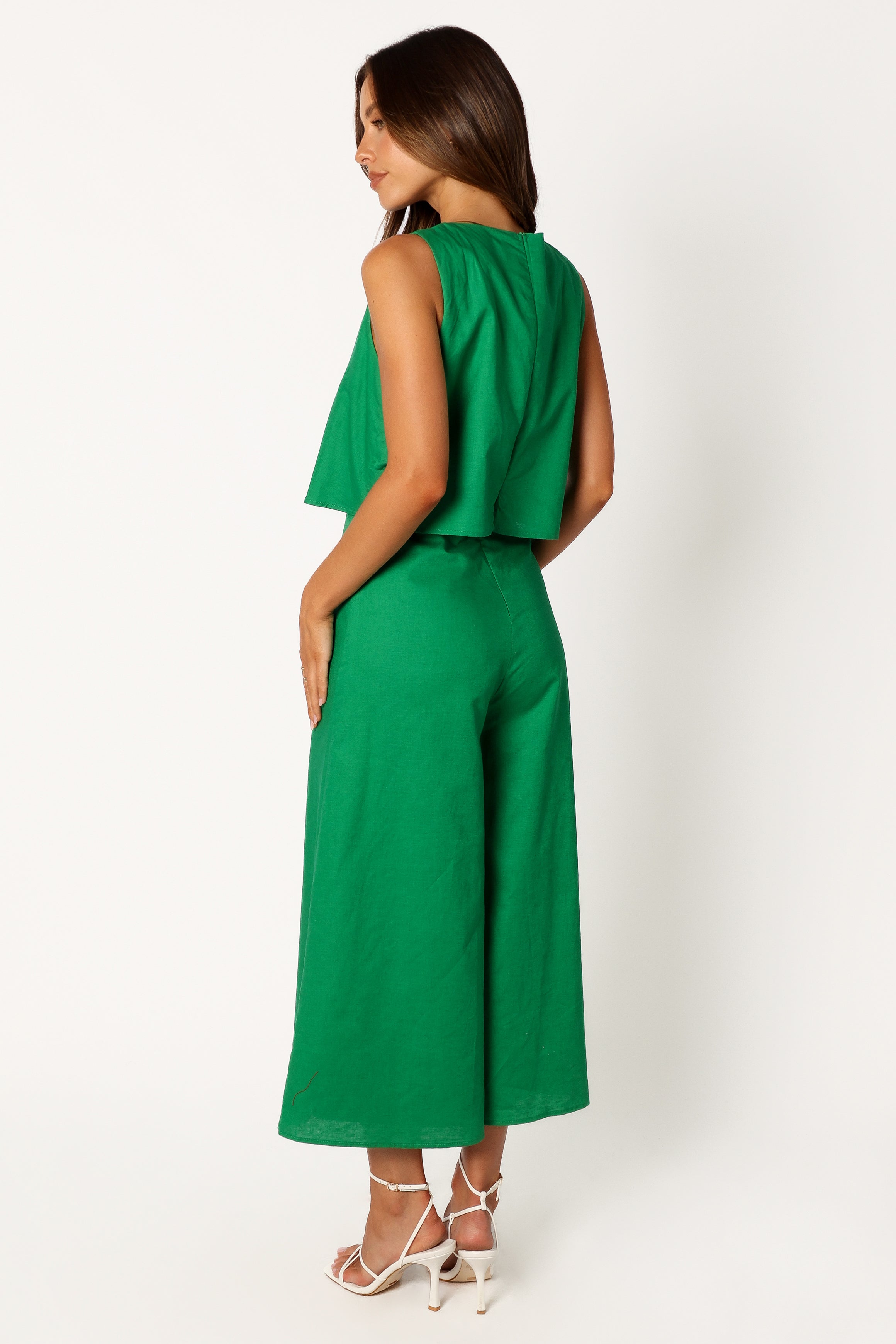 Women's Green Jumpsuit - Stylish One-Piece Romper for Casual Wear & Summer Outfits | Perfect for Parties, Vacations & Everyday Fashion