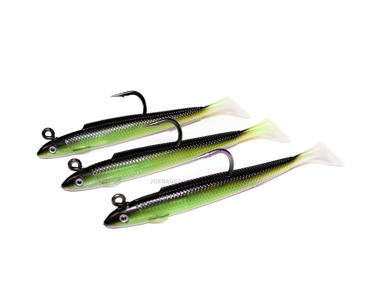 Joe Baggs Miracle Minnows (Sandeels) - Premium Fishing Lures for Saltwater & Freshwater - Ideal for Trout, Bass, and Walleye Fishing