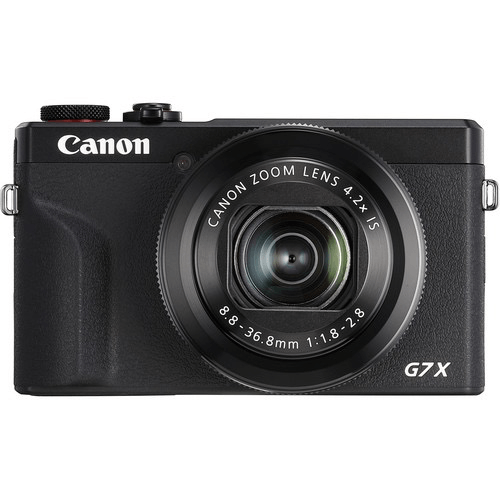 Canon PowerShot G7 X Mark III Digital Camera 20.1MP 4K Video Vlogging Camera with Flip Touch Screen & WiFi (Black) - Perfect for Travel, YouTube Vlogging & Photography