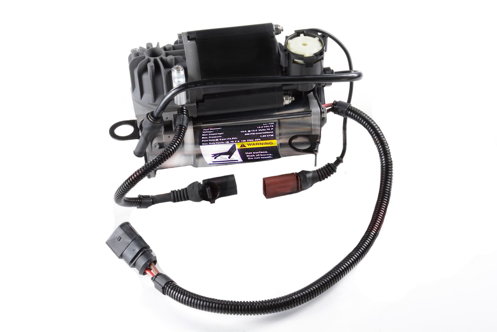 Elite Suspension 20-030004 Air Suspension Compressor with Dryer for 2002-2010 Audi A8 - Premium Replacement Part for Smooth Ride & Enhanced Comfort