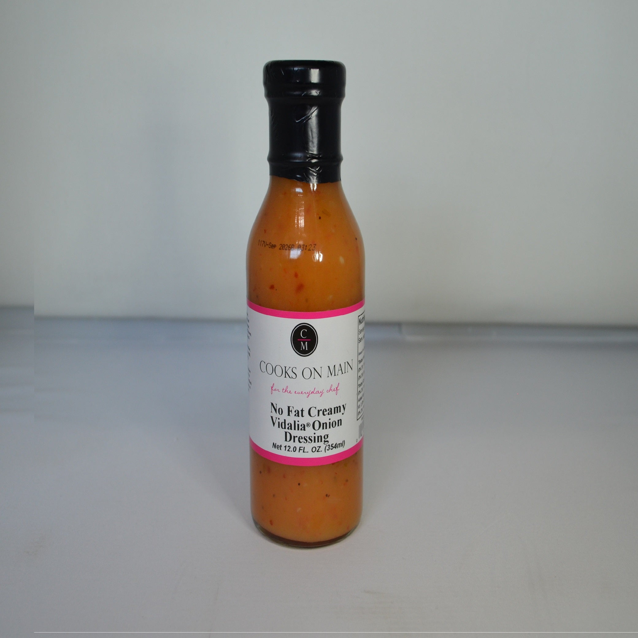 Fat-Free Creamy Vidalia Onion Salad Dressing - Perfect for Salads, Sandwiches & Healthy Diets