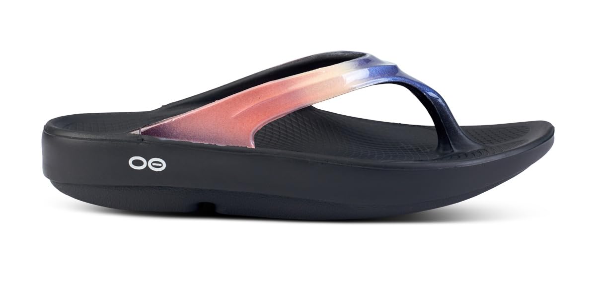 OOFOS Women's Recovery Sandals - Comfortable & Supportive Footwear for Post-Workout, Walking & Everyday Wear