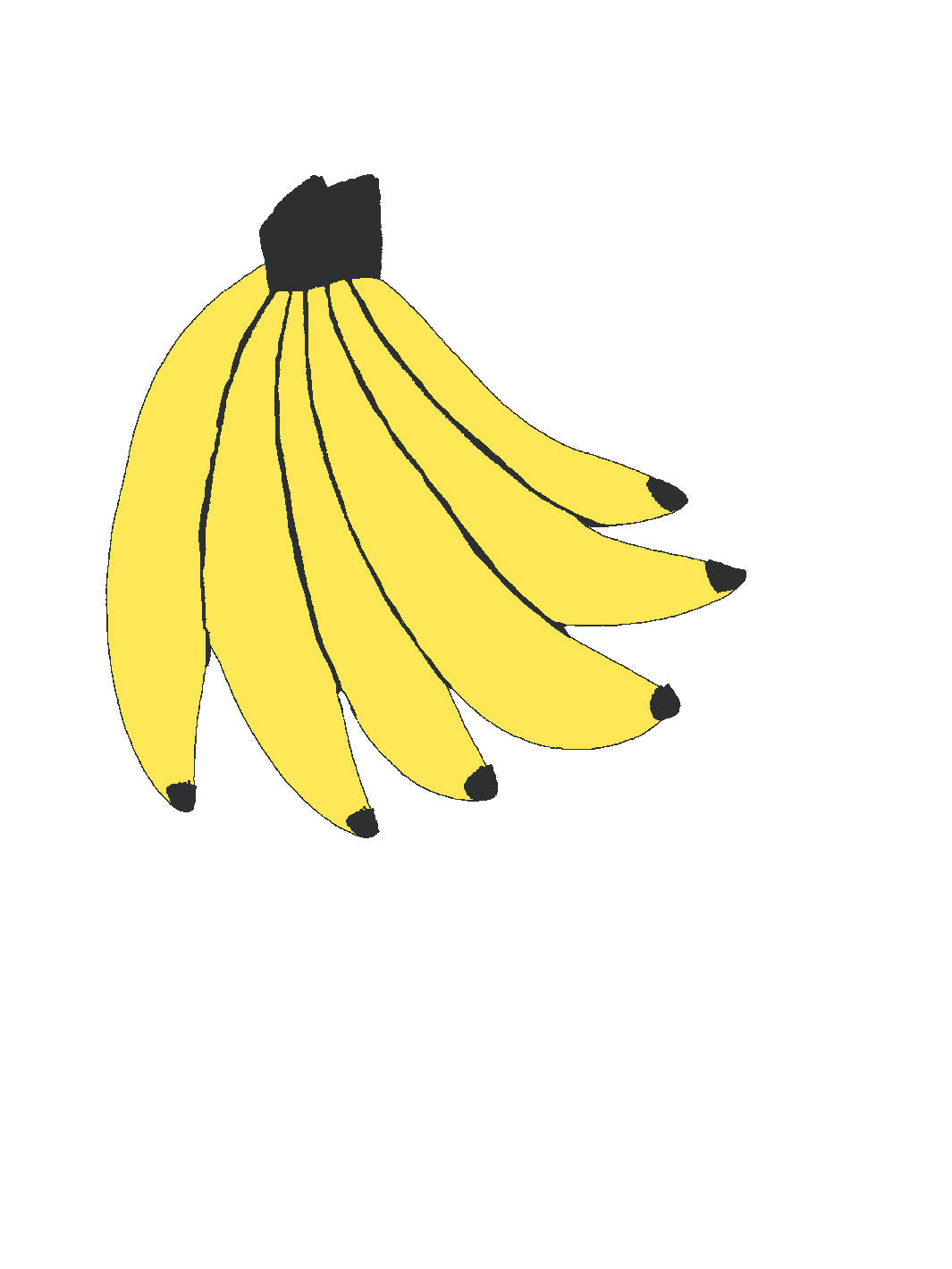 Banana Themed Wallpaper by Tea Collection - White Peel & Stick Wallpaper for Nursery, Kids Room & Home Decor