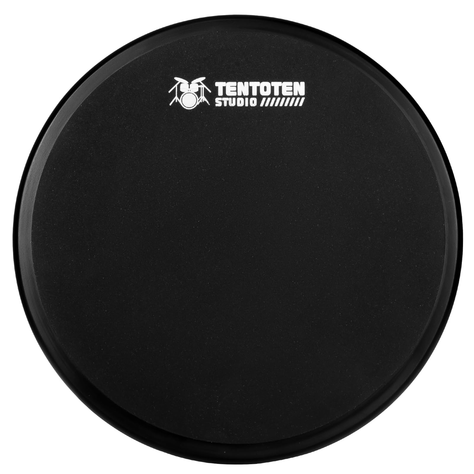 6 Inch Drum Practice Pad - 2-Sided Silicone & 0.6