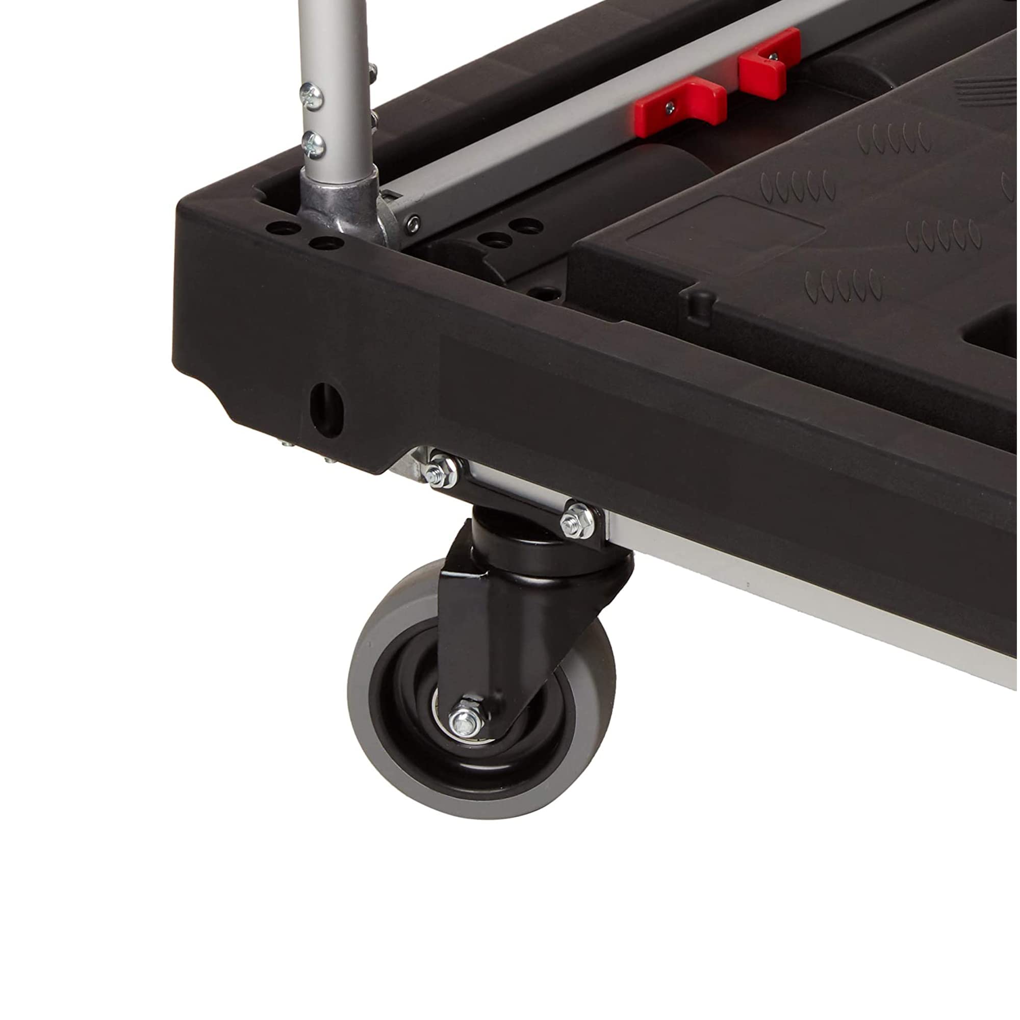 Magna Cart Foldable Dolly Cart - Heavy Duty Platform Hand Truck with Wheels 500 lbs Capacity - Perfect for Moving, Warehouse, Home & Office Use
