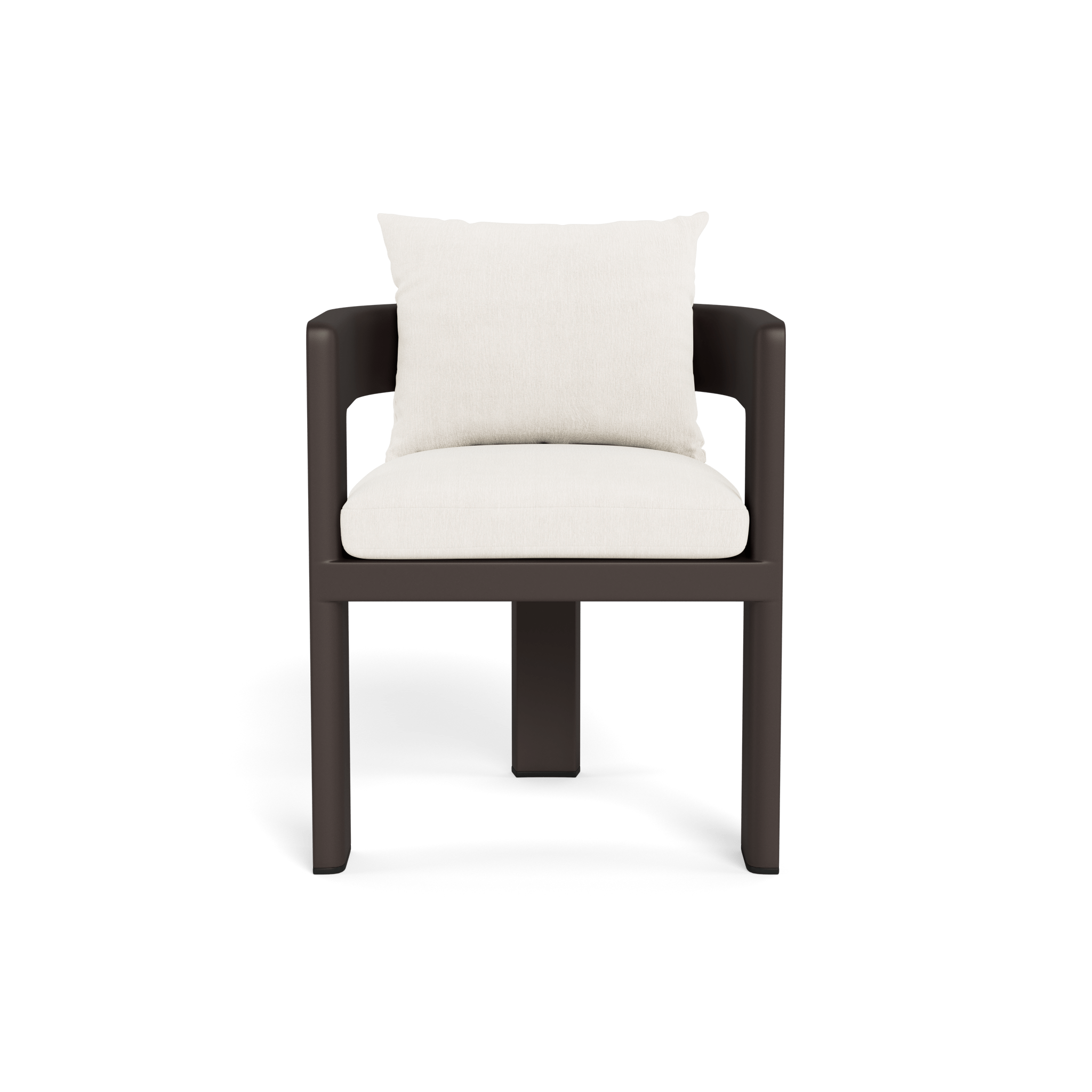 Victoria Aluminum Dining Chair - Modern Outdoor Patio Furniture for Garden, Poolside & Restaurant Use