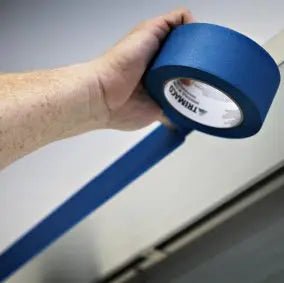 Bluedge® Professional Painting Masking Tape - 1.41 Inch x 60 Yards, High Adhesion & Residue-Free for Walls, Wood, Glass - Perfect for DIY Home Projects, Crafts & Automotive Detailing