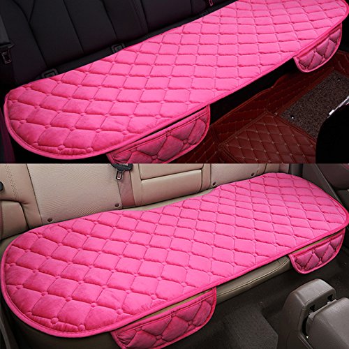 HCMAX Soft Car Seat Cover Cushion Pad Mat Protector for Sedan Hatchback SUV - 2+1 Front & Rear Seat Covers | Universal Fit | Comfort & Protection for Long Drives, Road Trips & Daily Commute