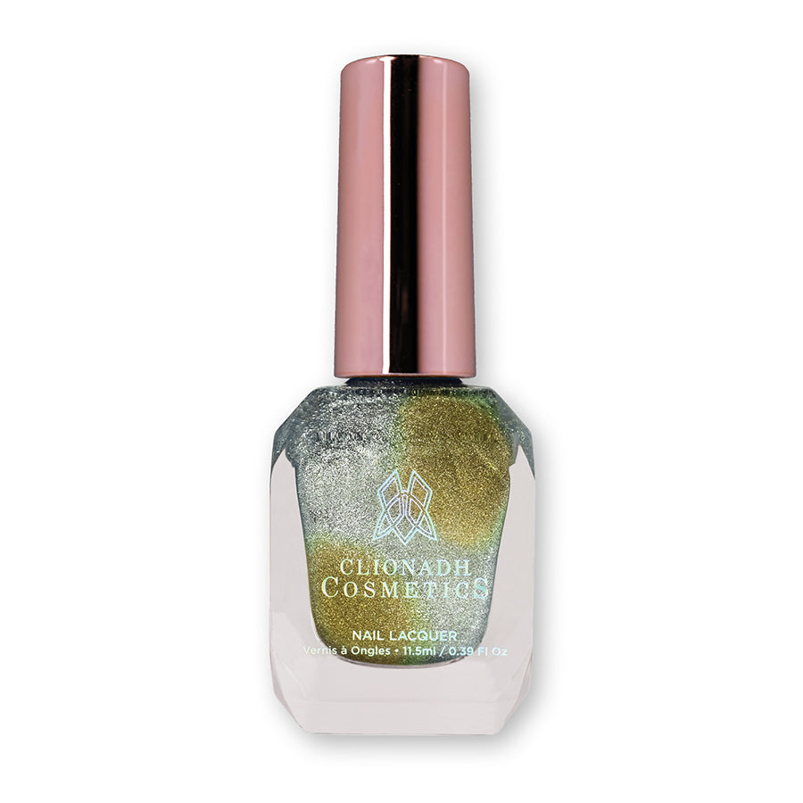 Upside Down Horseshoe Nail Polish - Long Lasting Matte Black Nail Lacquer for Women - Perfect for Halloween, Gothic Fashion & Special Occasions