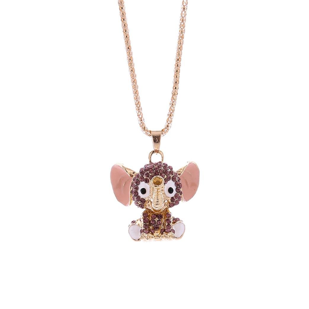 Vintage Elephant Pendant Necklace for Women - Handmade Elephant Cabochon Jewelry with Sterling Silver Chain | Perfect Gift for Birthday, Anniversary & Boho Fashion Lovers