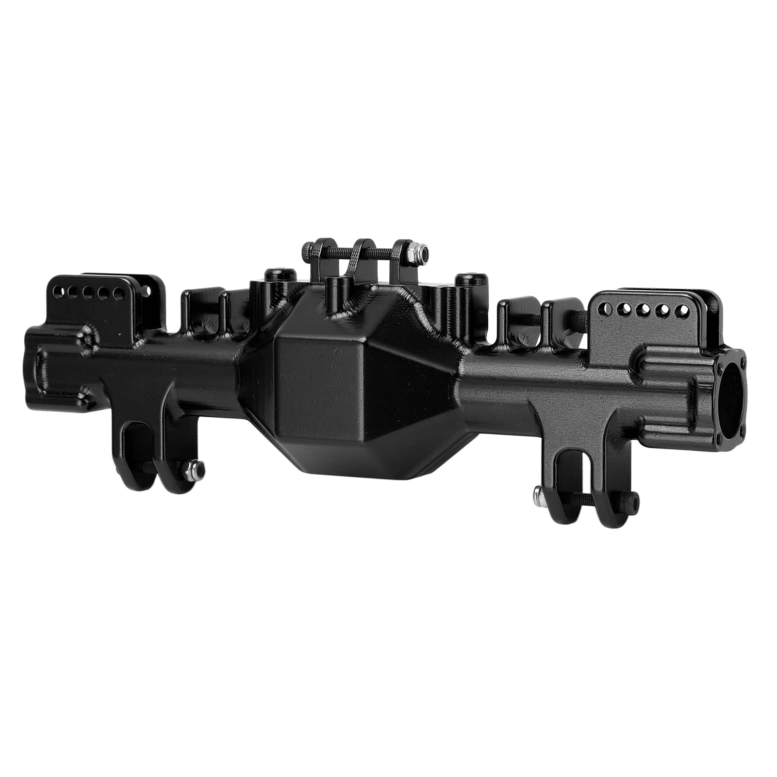 LMT 1/8 Scale RC Car Replacement Metal Axle Housing - Black RC Truck Axle Bridge Shell Upgrade Part for Off-Road Bashing & Crawling