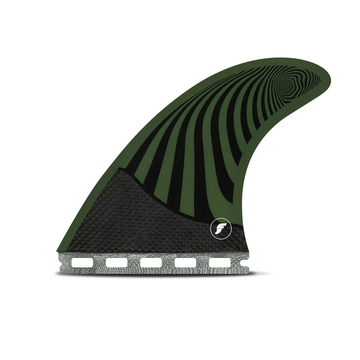 Pyzel Thruster Surfboard - Honeycomb/Carbon Fiber Construction in Green/Red - Medium Size for Performance Surfing & Wave Riding